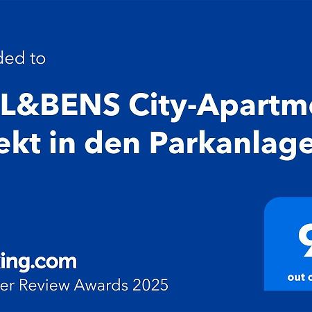 Mel&Bens City Apartment Terrasse Wallanlagen Bremen Exterior foto