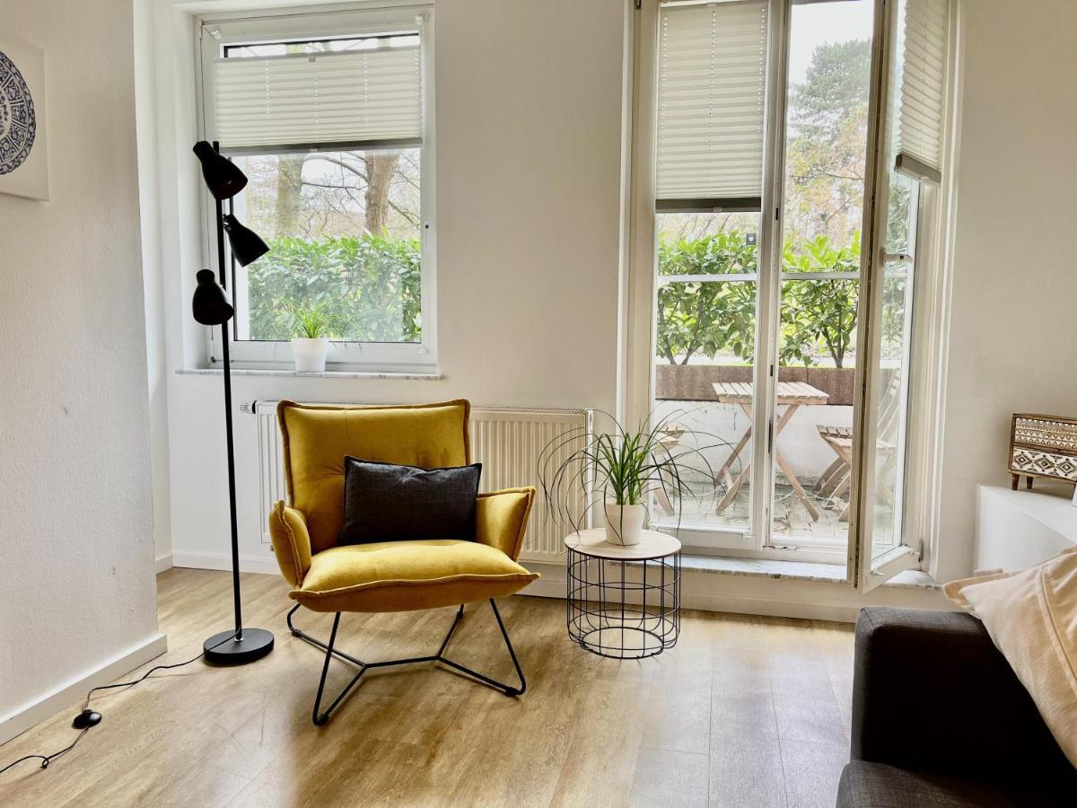 Mel&Bens City Apartment Terrasse Wallanlagen Bremen Exterior foto